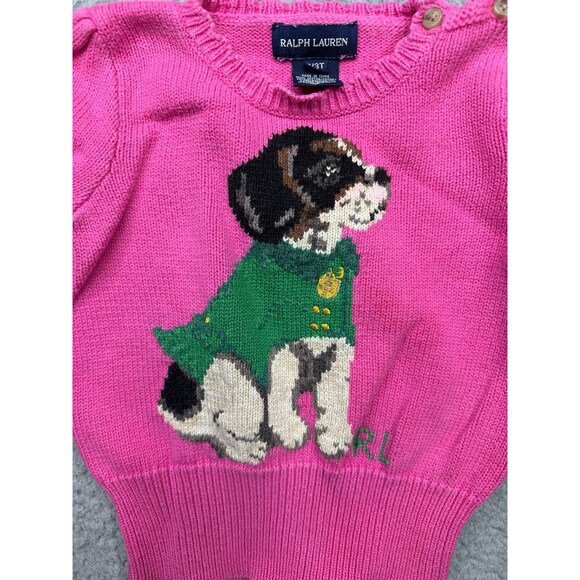 RARE Ralph Lauren Beagle Black watch Christmas size 3 T pre owned - Picture 3 of 6